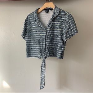 Quiksilver Womens Button-Up Shirt